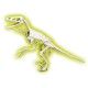 506392 Clementoni Skamieniałości - Welociraptor Fluorescencyjny