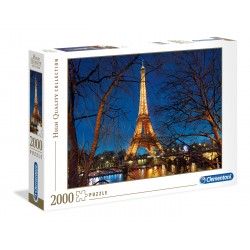 325542 CLEMENTONI PUZZLE 2000 el Paris Wieża Eiffla