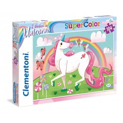 271092 CLEMENTONI PUZZLE 104 el Jednorożec
