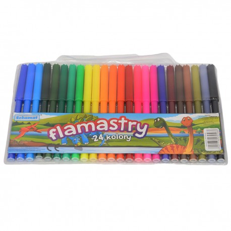 070563 SCHEMAT FLAMASTRY 6 KOL