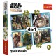 34397 TREFL PUZZLE 4W1 MANDALORIAN