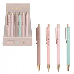 313294 DŁUGOPIS DREAM PASTELOWE 4 KOLORY
