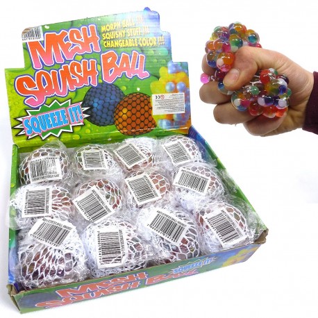 560420 WINOGRONO GLUT GNIOTEK ANTYSTRESOWY KOLOROWY 6 CM