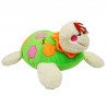 093271 PLUSZOWY ŻÓŁW w KWIATKI 45 cm