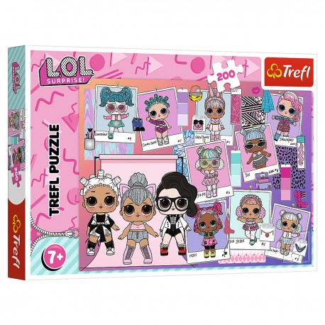13288 TREFL PUZZLE 200 el. LOVELY DOLLS