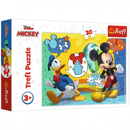 18289 TREFL PUZZLE 30 el. MYSZKI MIKI WESOŁY DOMEK