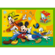 34616 TREFL PUZZLE 4w1 MICKEY - WSRÓD PRZYJACIÓŁ