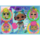 34613 TREFL PUZZLE 4w1 LOL - POZNAJ LALECZKI