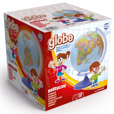 902144 GLOBUS 220mm MAPA POLITYCZNA ŚWIATA