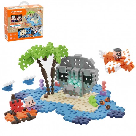 903148 MARIOINEX KLOCKI MINI WAFLE CITY WYSPA SKARBÓW