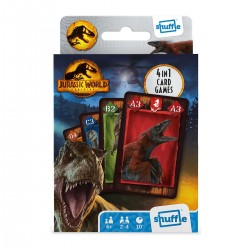 861048 SHUFFLE GRA KARCIANA JURSSIC PARK