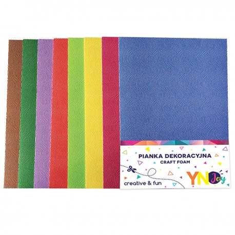 8263735 PIANKA DEKORACYJNA 8 szt. FALA