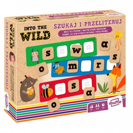 863097 SHUFFLE GRA SZUKAJ I PRZELITERUJ INTO WILD