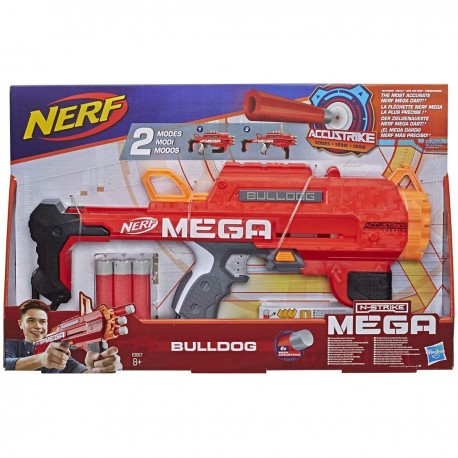 NERF WYRZUTNIA PISTOLET MEGA BULLDOG SET 759422