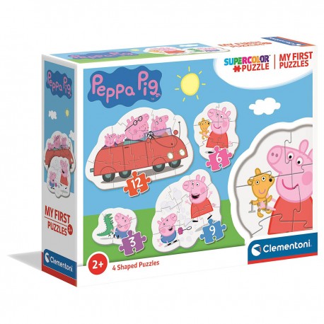 208296 CLEMENTONI MOJE PIERWSZE PUZZLE - ŚWINKA PEPPA