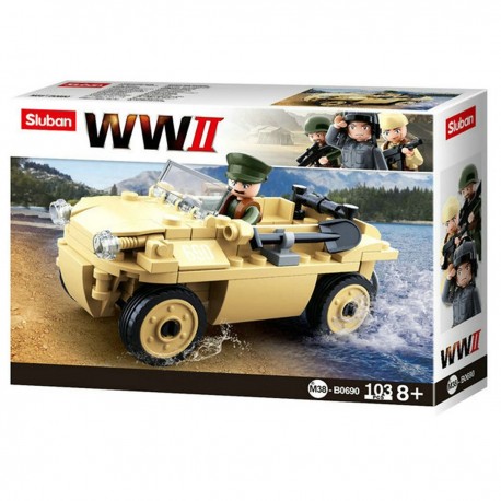 406855 KLOCKI SLUBAN AMFIBIA WOJSKO WWII 103 el.