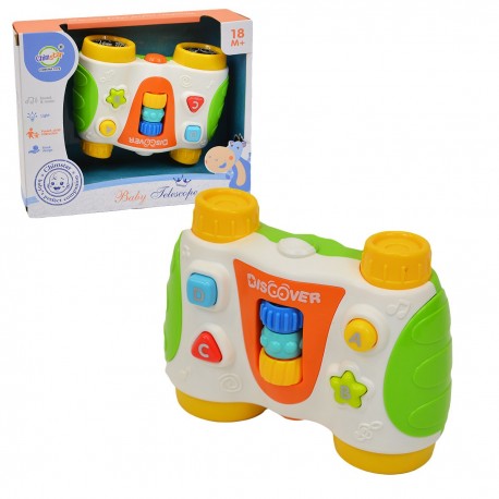 118954 LORNETKA BABY TELESKOP ŚW/DŹW
