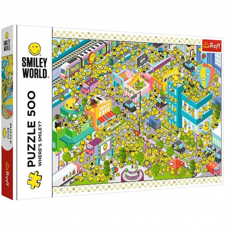 37429 TREFL PUZZLE 500 EL. GDZIE JEST SMILEY?